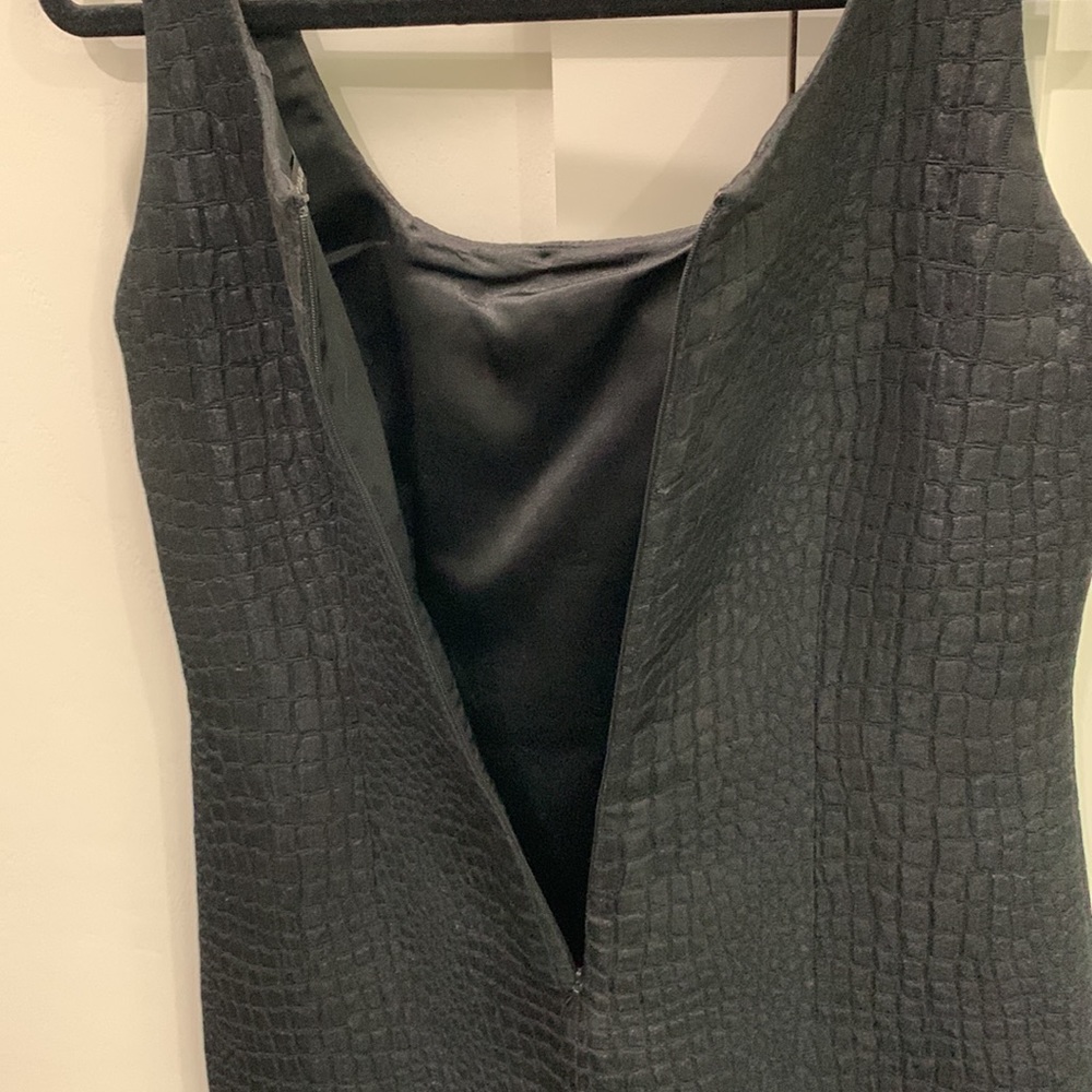 Favorite little black dress. Tahari.  animal print - Picture 6 of 7